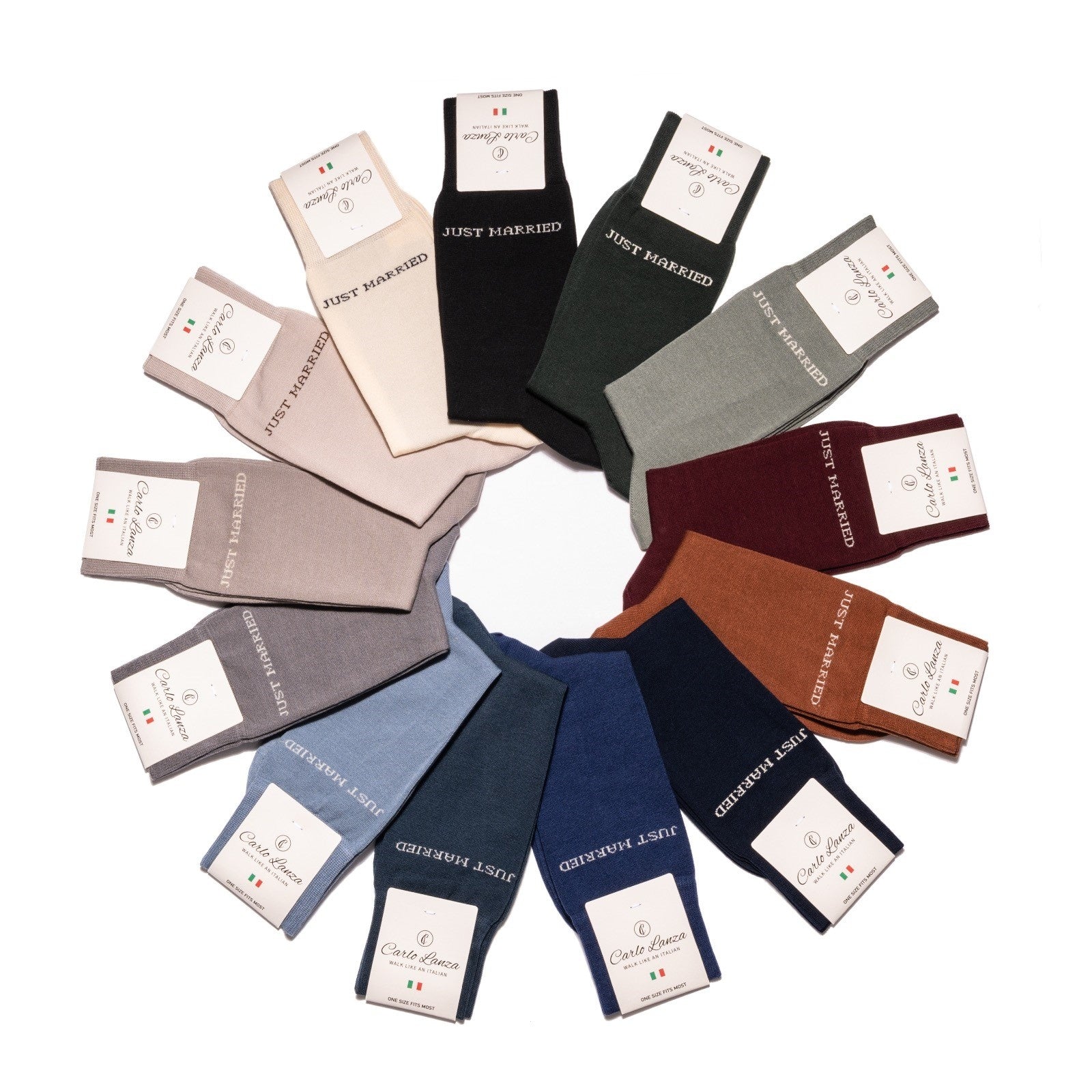 Unieke sokken voor de bruidegom