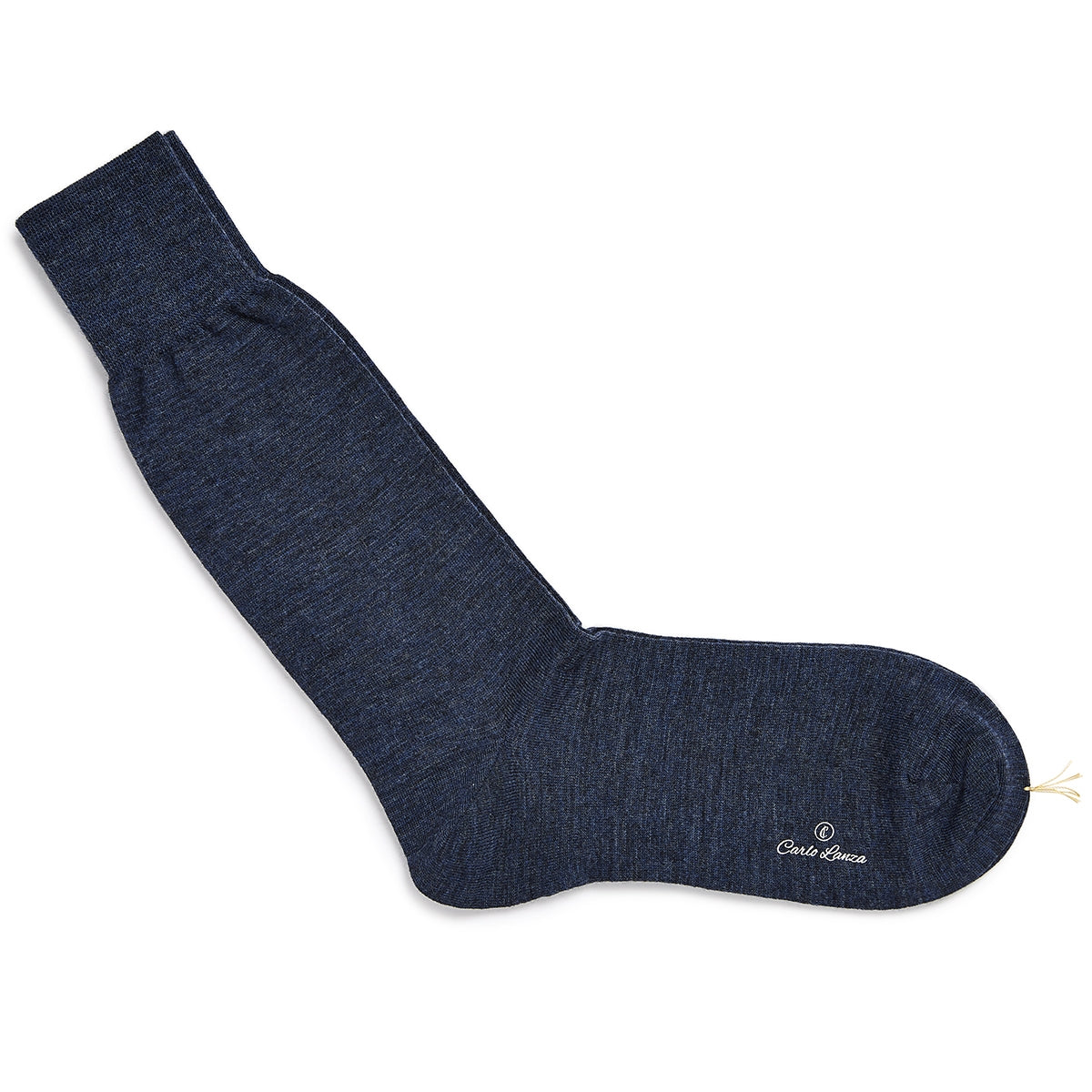 Merinowollen herensokken – Azzurro | Blauw
