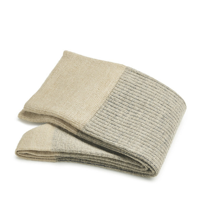 Chaussettes homme en laine mérinos – Shadow | Beige & Navy