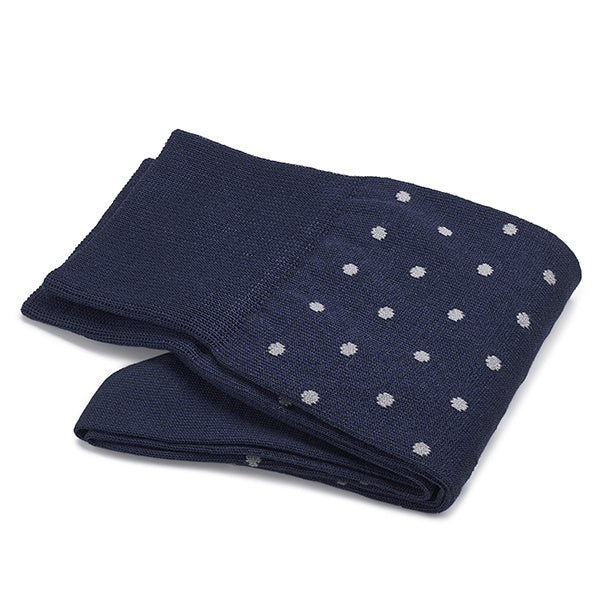 Herrensocken aus Baumwolle – Intrecci | Königsblau