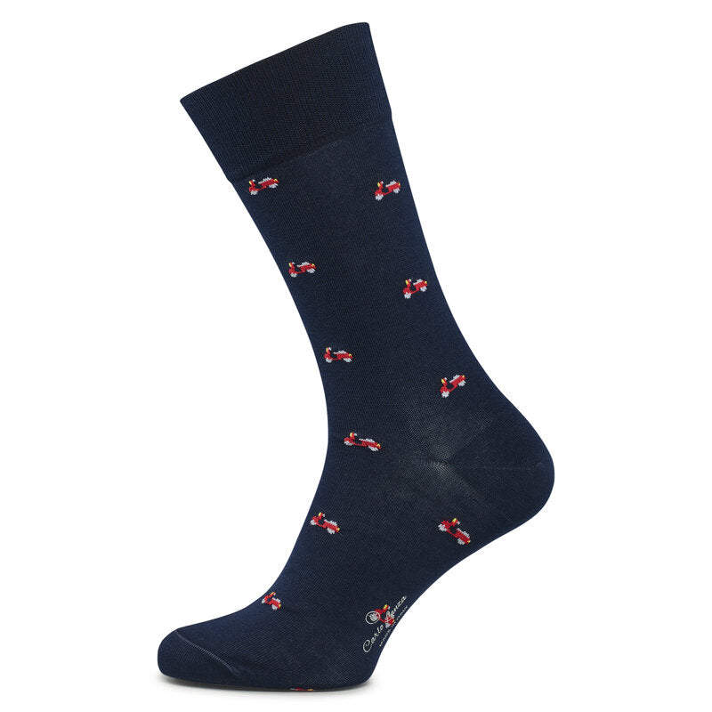 Herrensocken aus Baumwolle – Intrecci | Marine