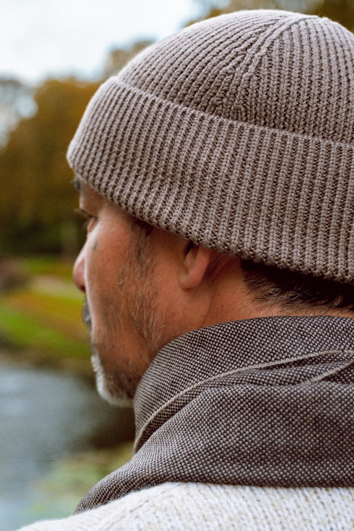 Merino-Beanie | Kaki