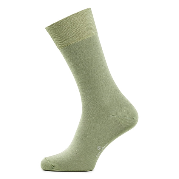 Baumwollsocken für Herren – Bosco | Pistazie