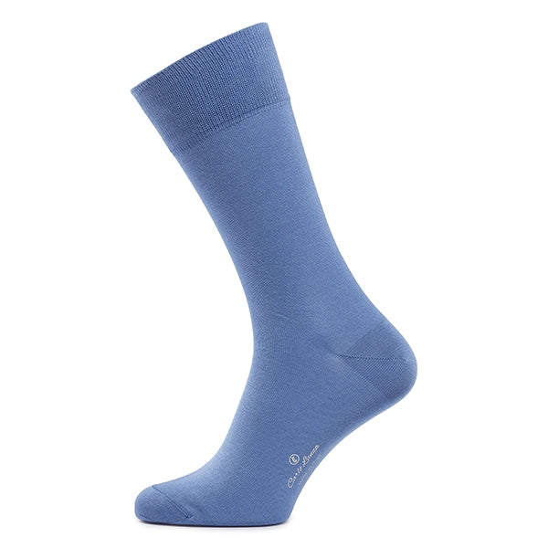 Baumwollsocken für Herren – Azzurro | Hellblau
