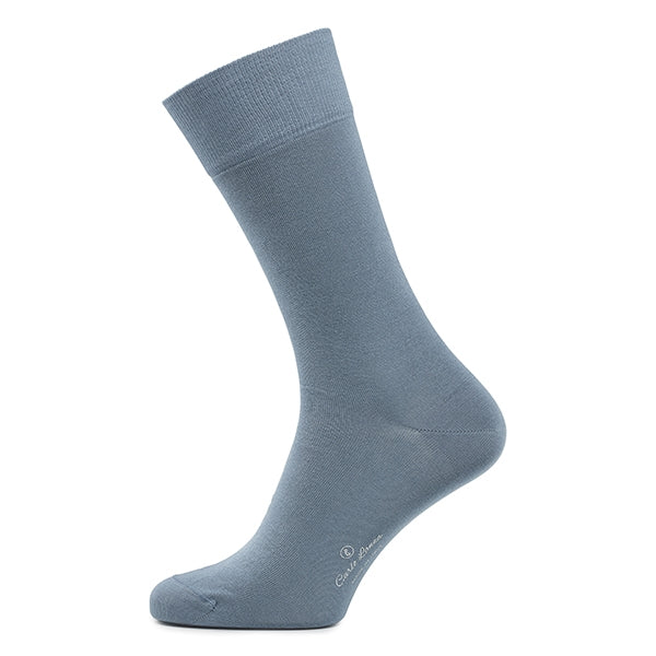 Katoenen herensokken Classico | Blue Grey