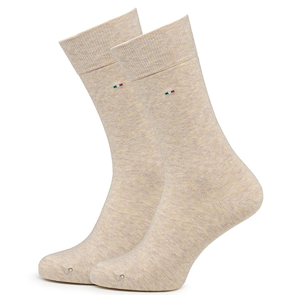 Chaussettes homme en coton, lot de 2 – Basic | Stone Melange