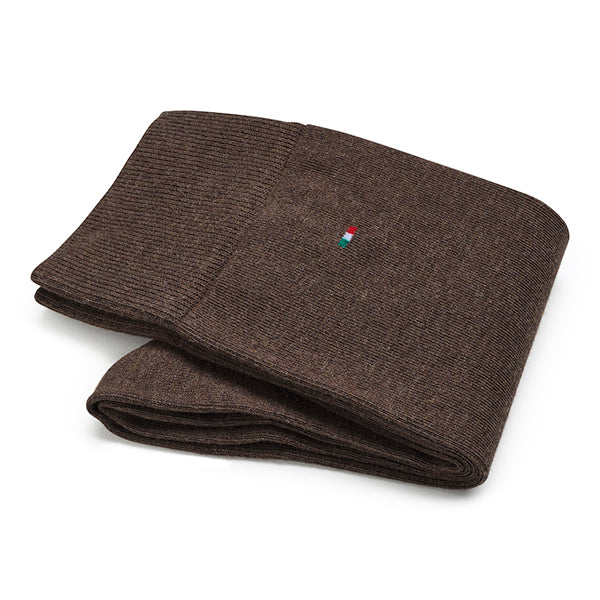 Chaussettes homme en coton – Basic | Darkbrown Melange