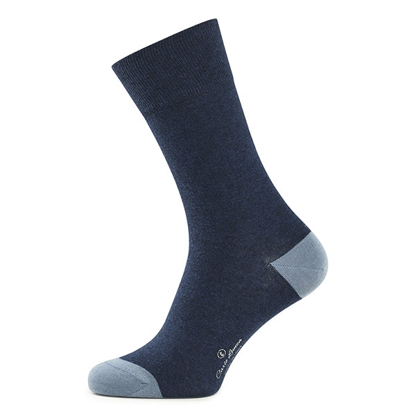 Kasjmier herensokken – Luxury line | Blauw