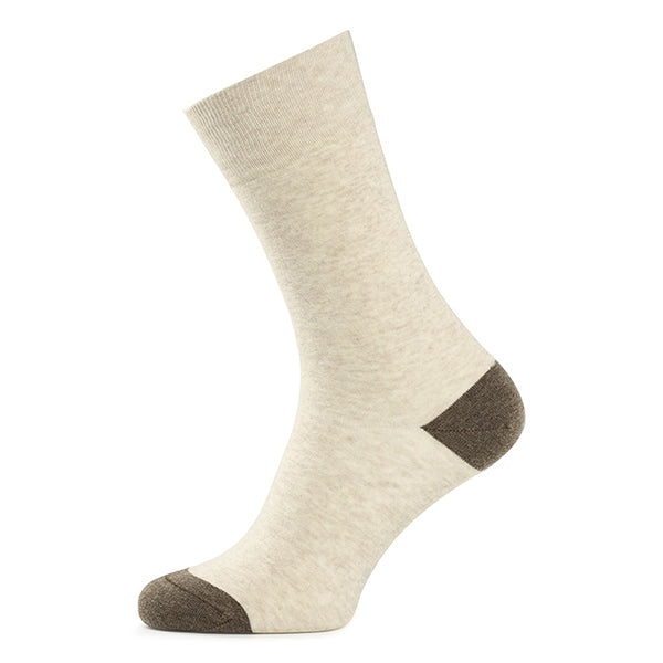 Kaschmir Herrensocken – Luxuslinie | Sand