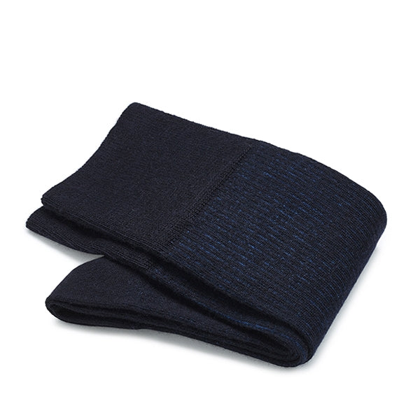 Chaussettes homme en laine mérinos – Shadow | Dark Blue