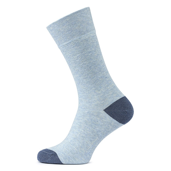 Kaschmir Herrensocken – Luxuslinie | Hellblau