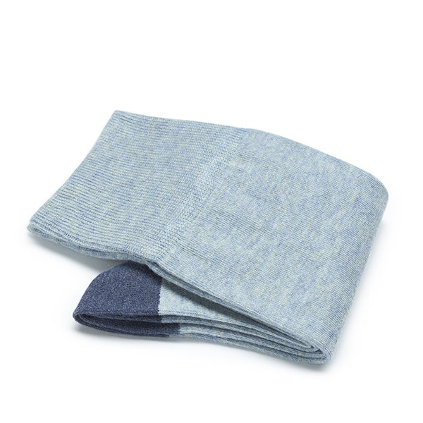 Kaschmir Herrensocken – Luxuslinie | Hellblau