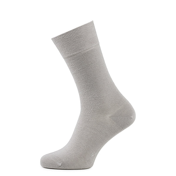 Kaschmir Herrensocken – Luxuslinie | Hellgrau