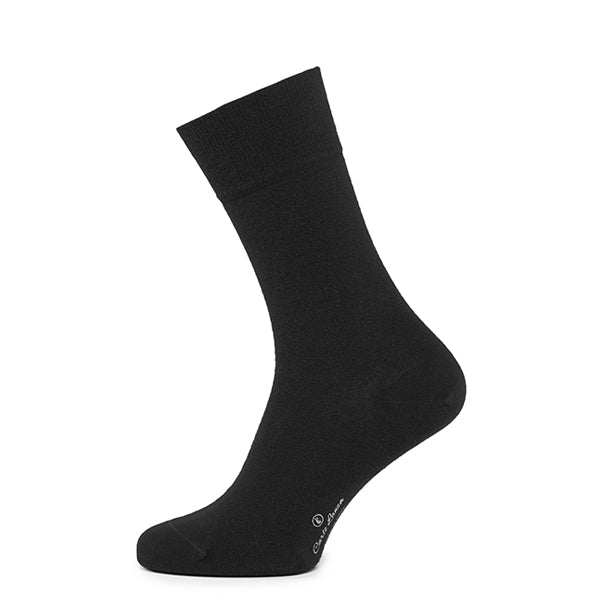 Kaschmir Herrensocken – Luxuslinie | Schwarz