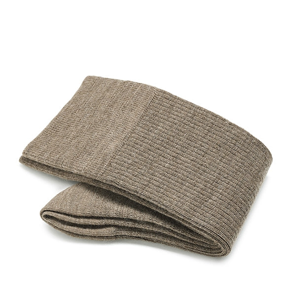 Merinowollen herensokken – Shadow | Sand & Brown