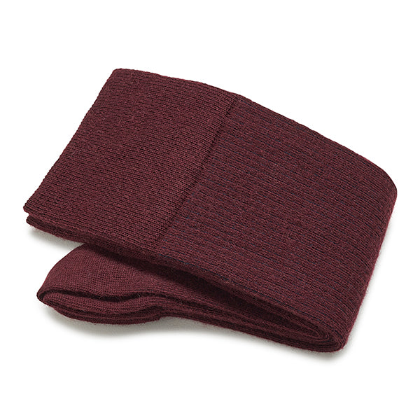 Wollen herensokken Shadow | Wine & Navy