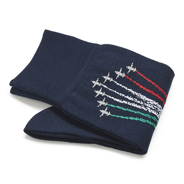 Katoenen herensokken – Intrecci | Donkerblauw