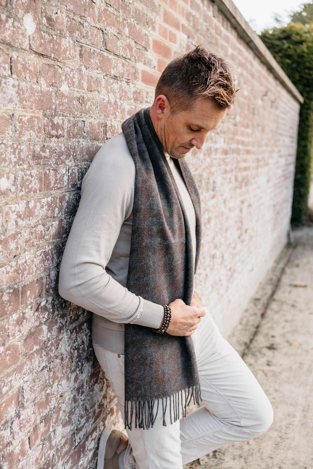 Sjaal Conte | Darkbrown