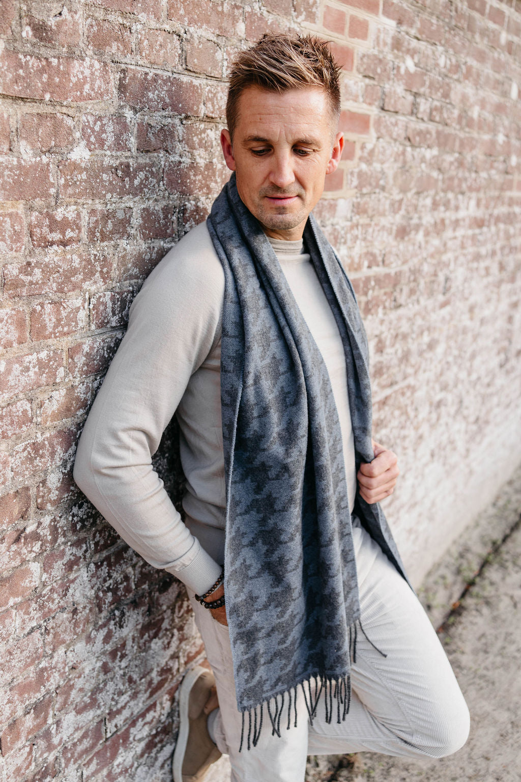 Sjaal Conte | Lightblue