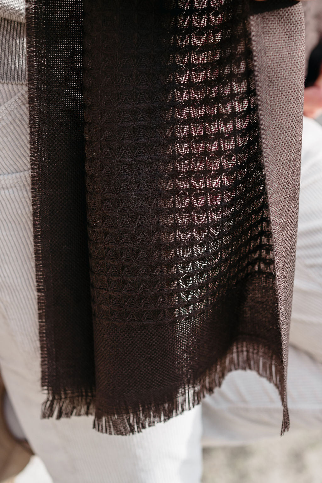 Sjaal Giuseppe | Darkbrown