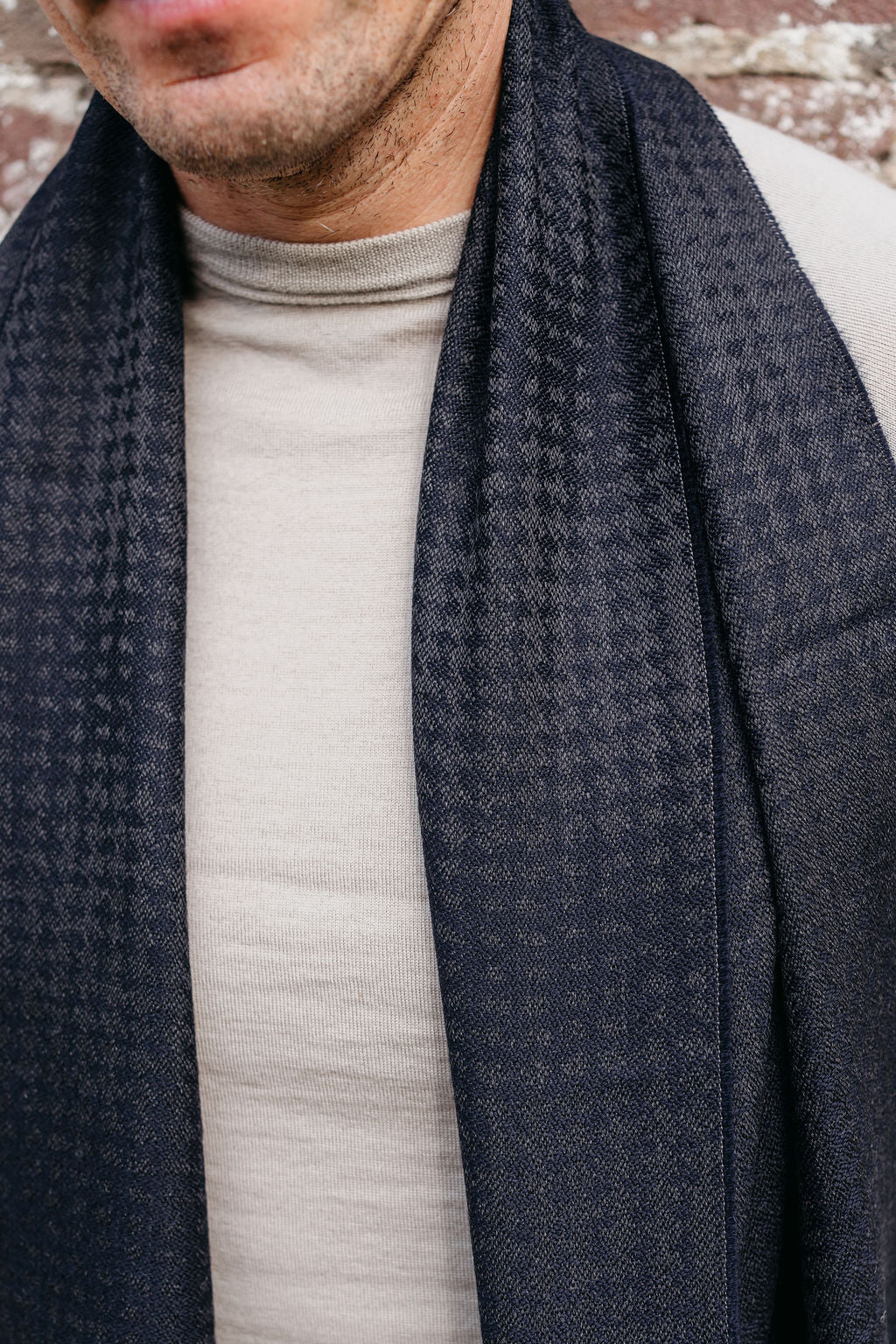 Sjaal Leonardo | Navy