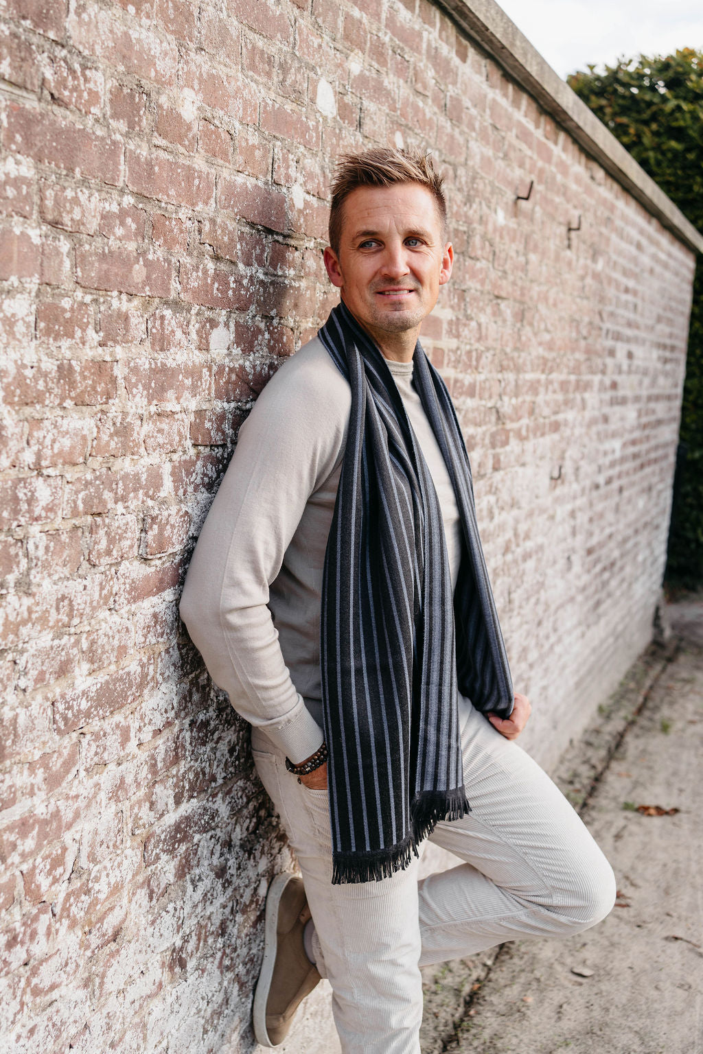 Sjaal Pinzolo | Lightblue