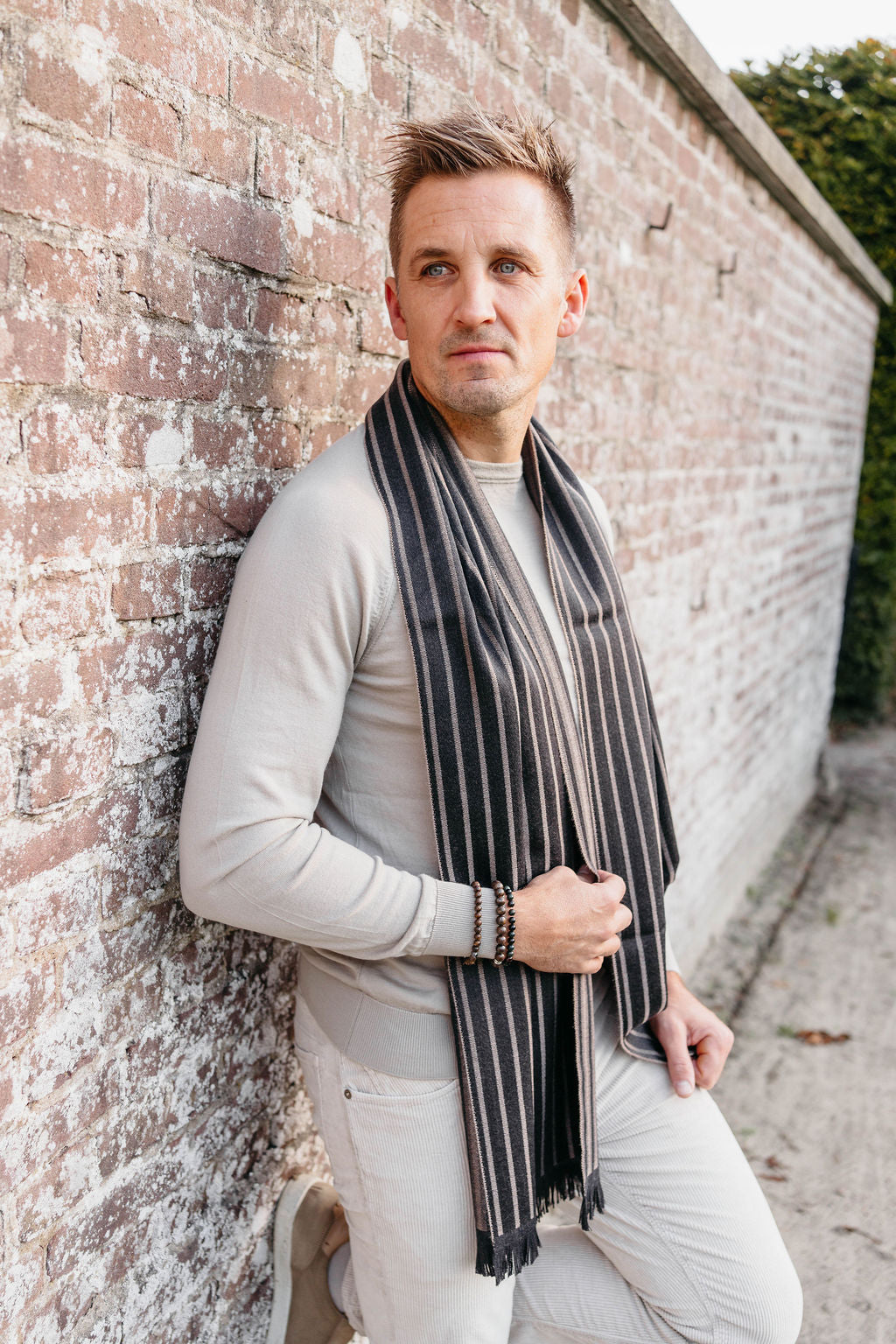 Sjaal Pinzolo | Kaki