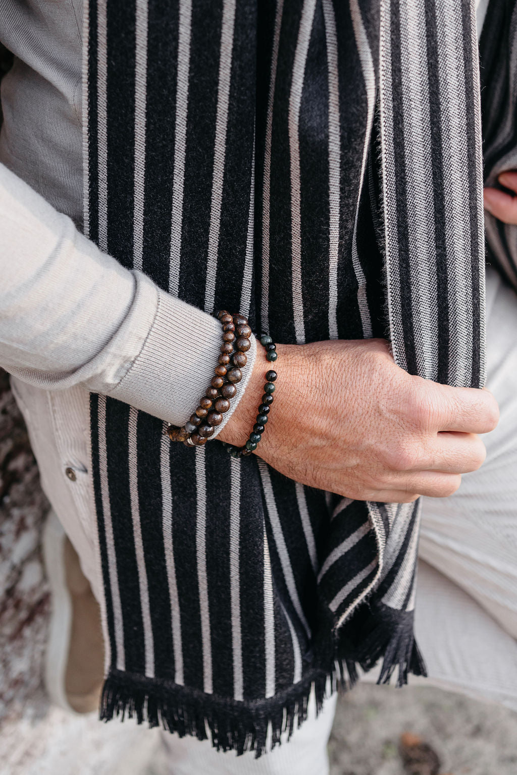 Sjaal Pinzolo | Sand