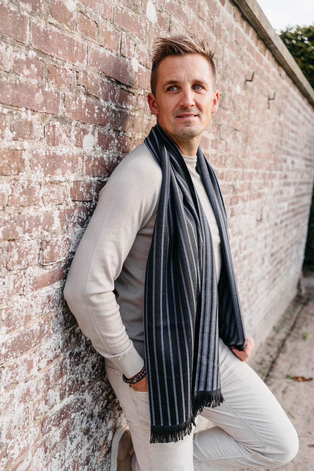 Sjaal Pinzolo | Lightblue