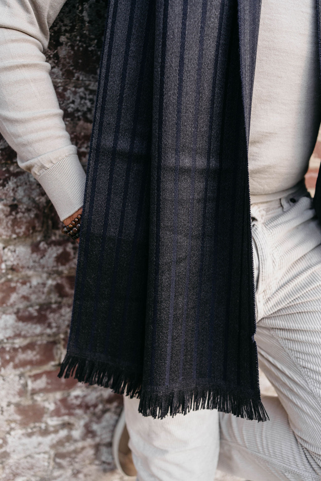 Sjaal Pinzolo | Navy