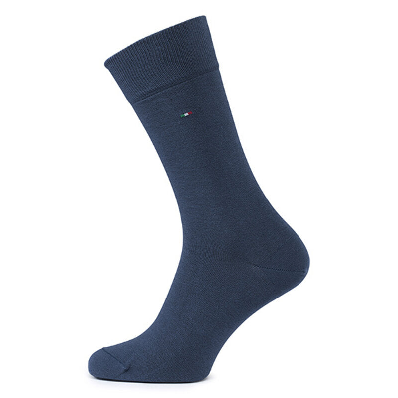 Baumwoll-Herrensocken – Basic | Königsblau