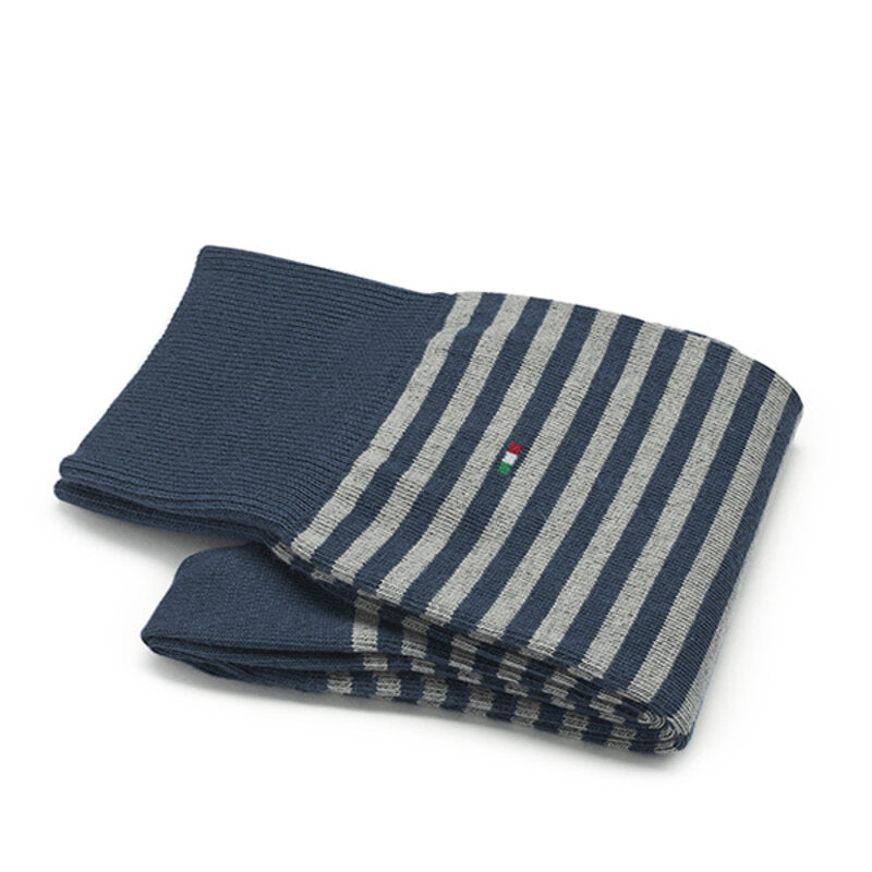 Baumwoll-Herrensocken – Basic | Königsblau