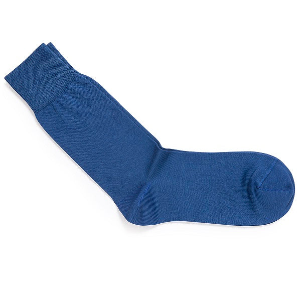 Katoenen herensokken – Azzurro | Kobalt