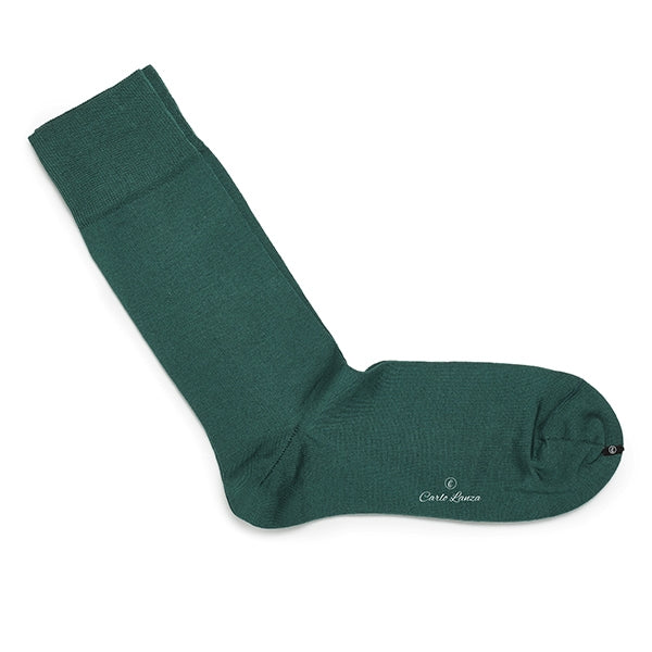 Baumwollsocken für Herren – Bosco | Grün