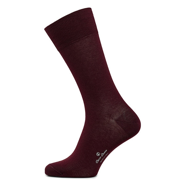 Katoenen herensokken – Tutti colori | Bordeaux