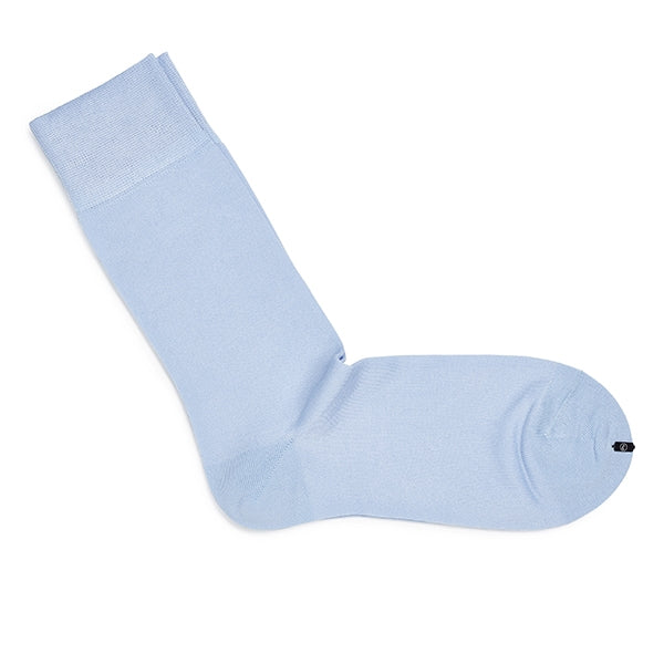 Katoenen herensokken – Azzurro | Babyblauw
