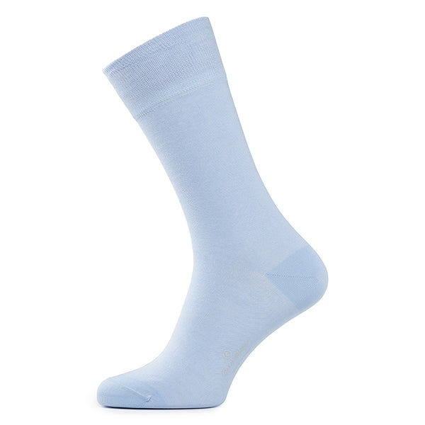 Katoenen herensokken – Azzurro | Babyblauw