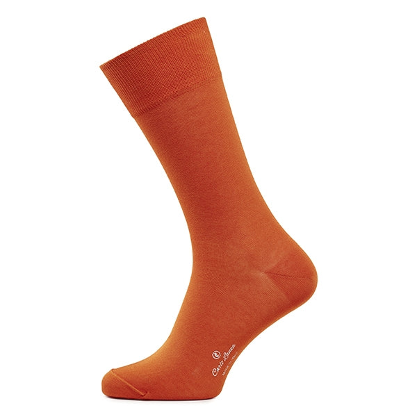 Katoenen herensokken – Tutti colori | Oranje