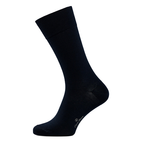 Katoenen herensokken Classico | Dark navy