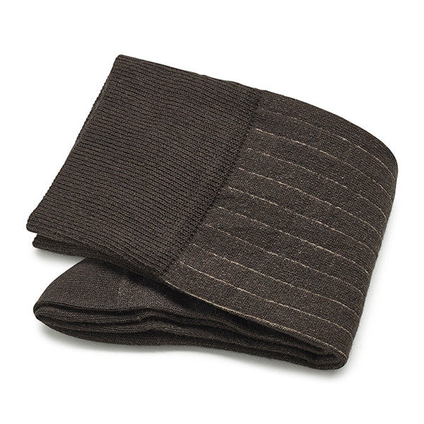 Cachemire homme en coton – Luxury line | Darkbrown