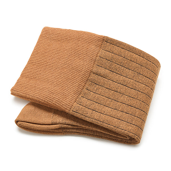 Cachemire homme en coton – Luxury line | Cognac