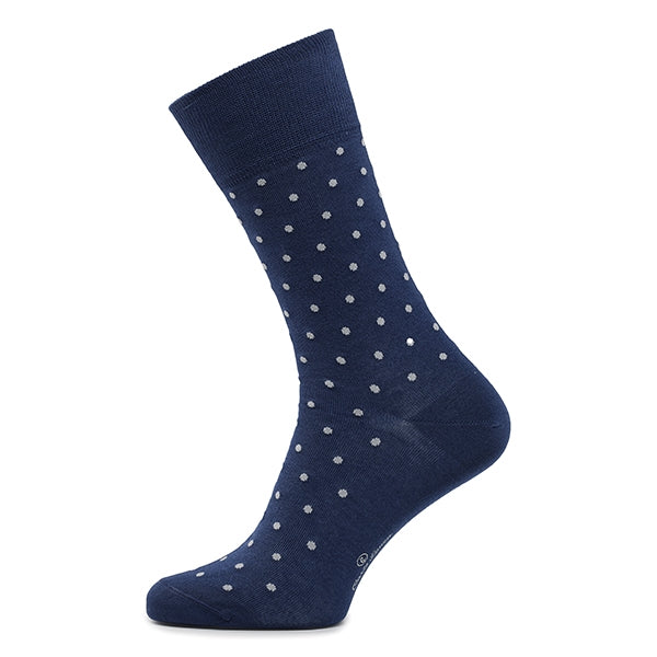 Baumwollsocken für Herren Intrecci | Königsblau