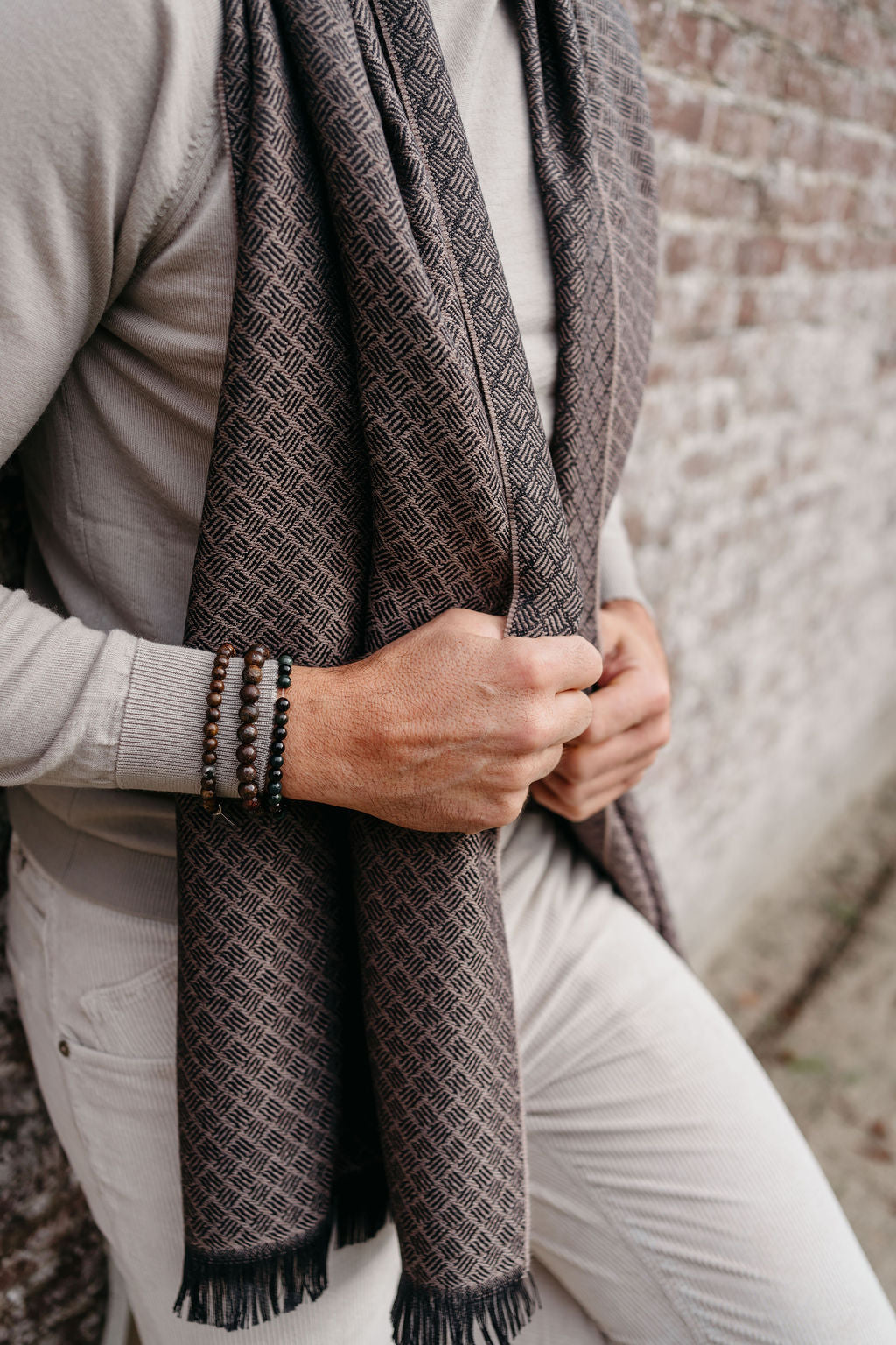 Sjaal Armonia | Kaki