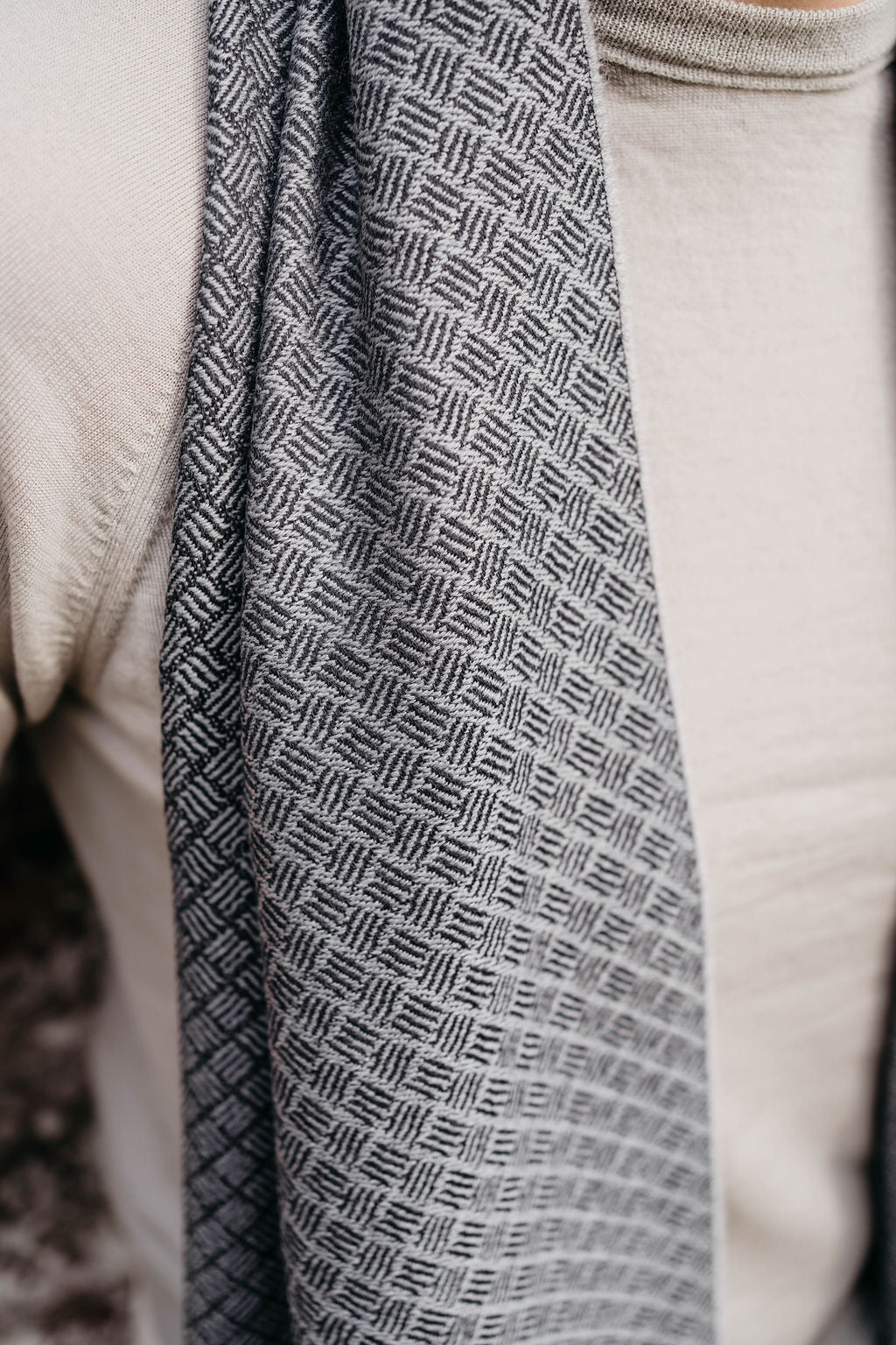 Sjaal Armonia | Sand