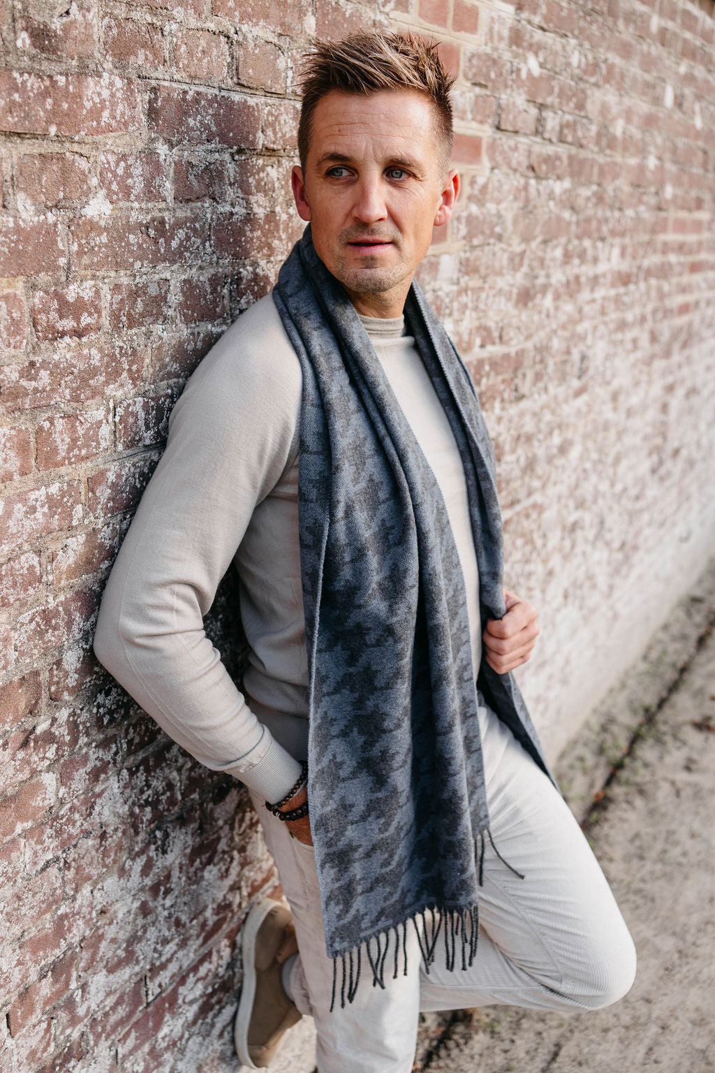 Sjaal Conte | Lightblue