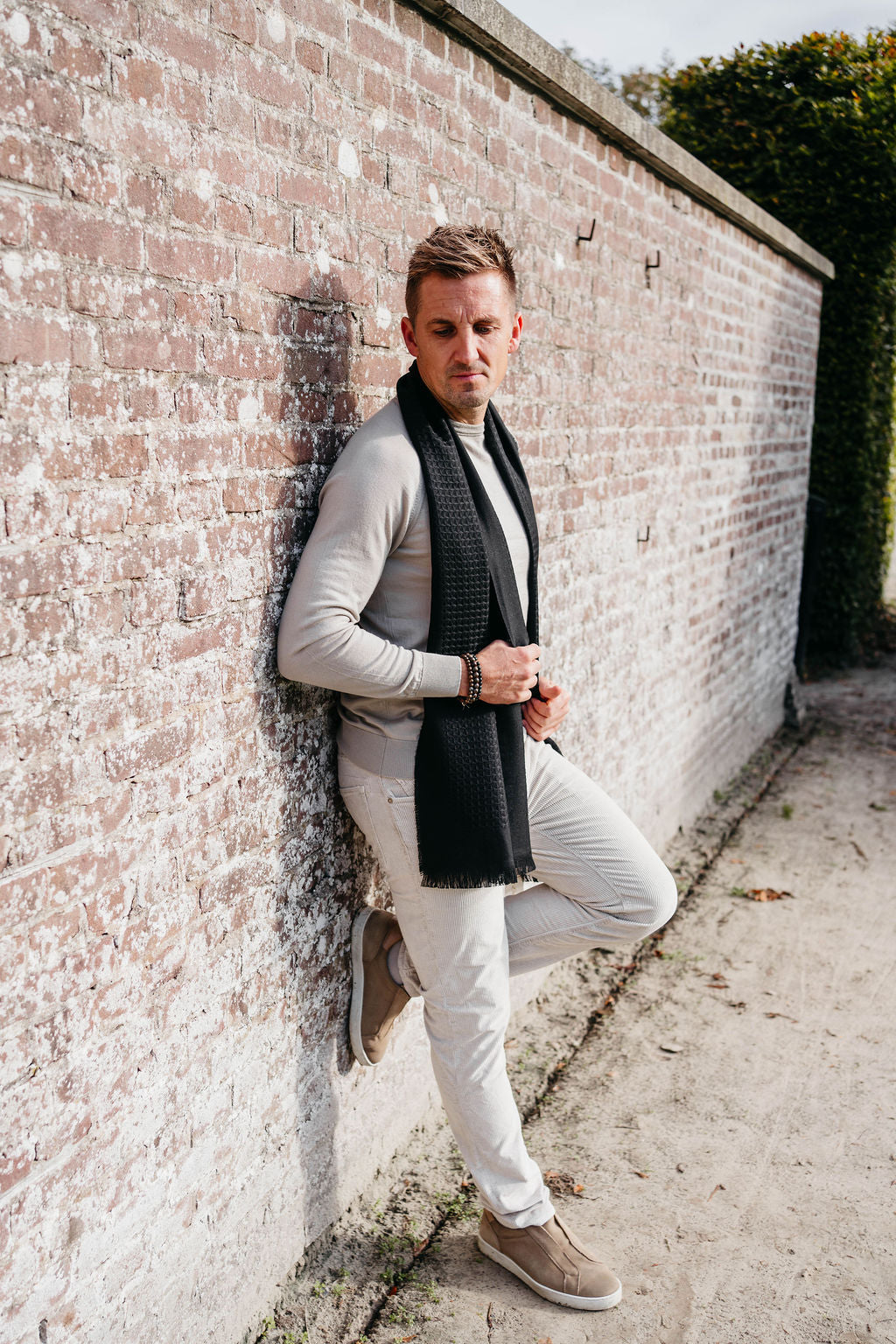 Sjaal Giuseppe | Black