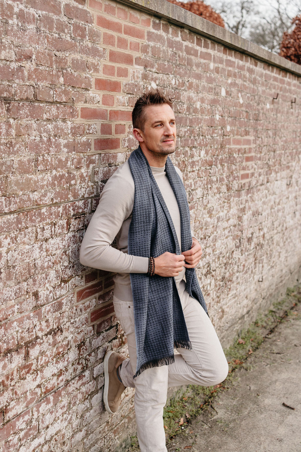 Sjaal Leonardo | Light Blue