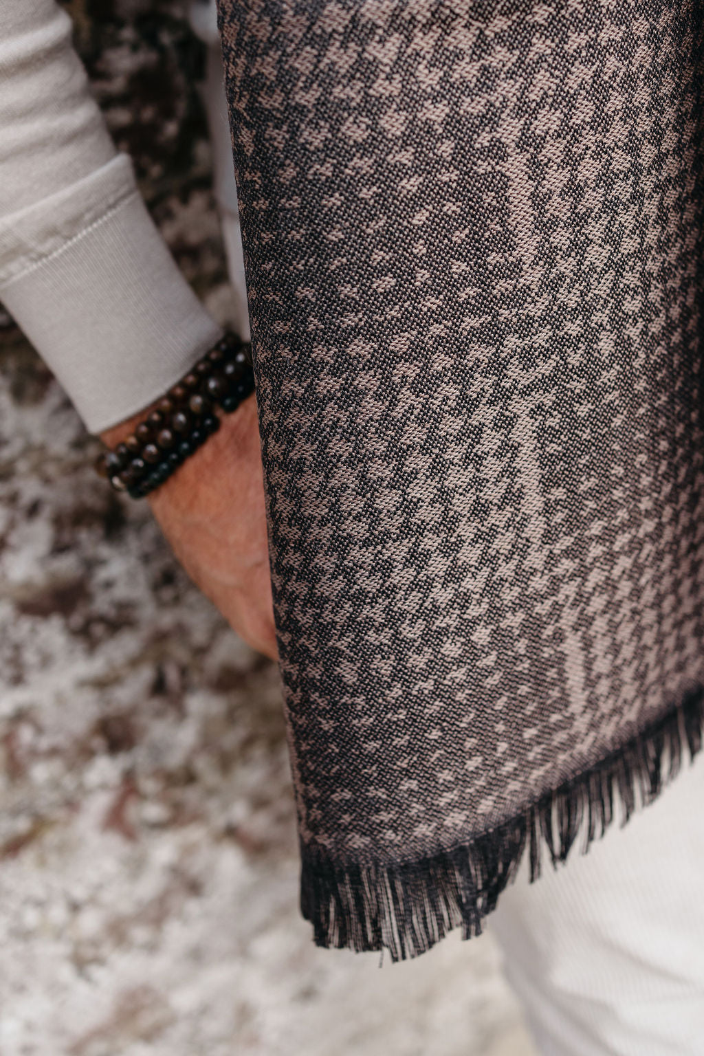 Sjaal Leonardo | Kaki