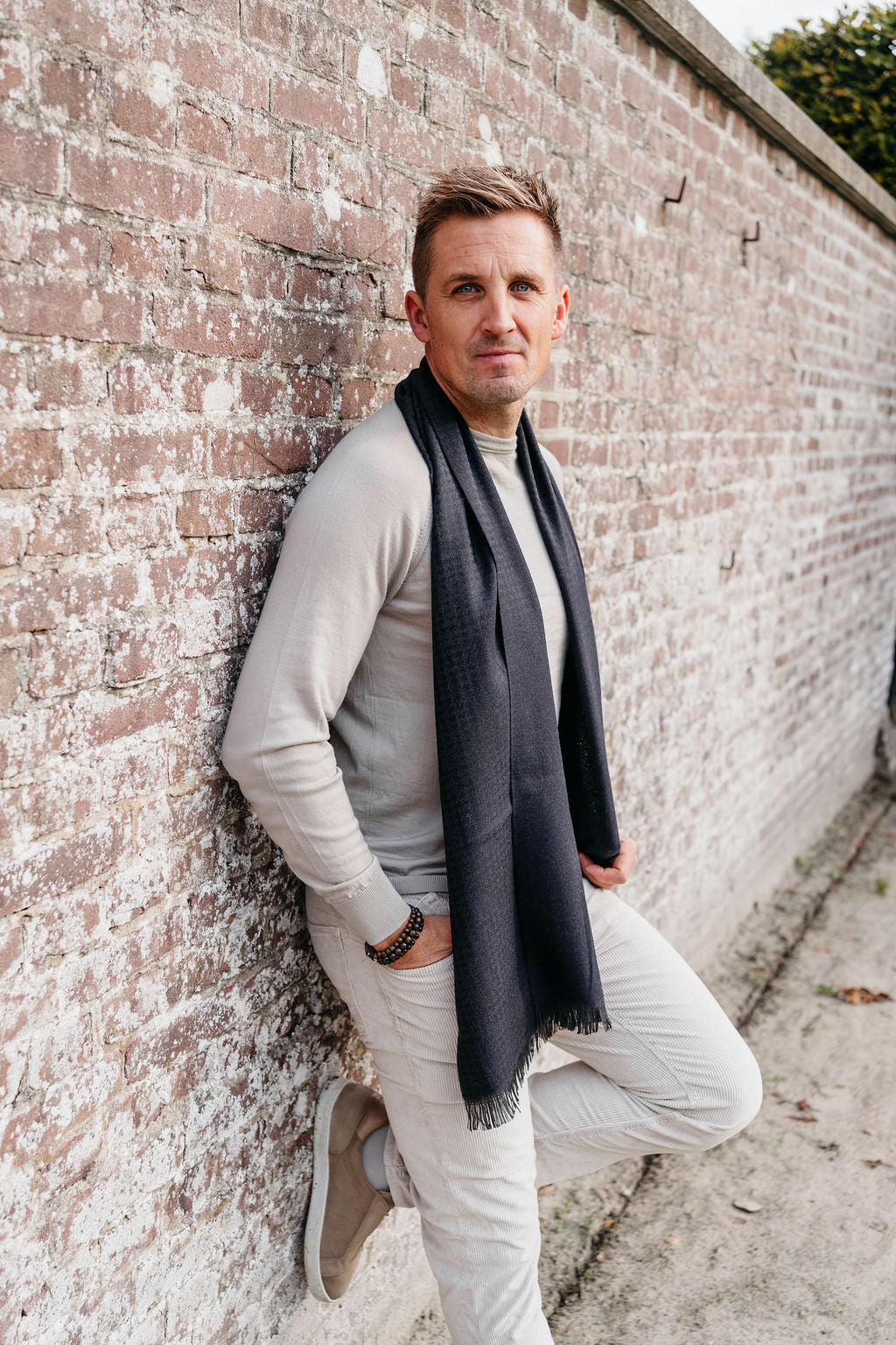 Sjaal Leonardo | Navy