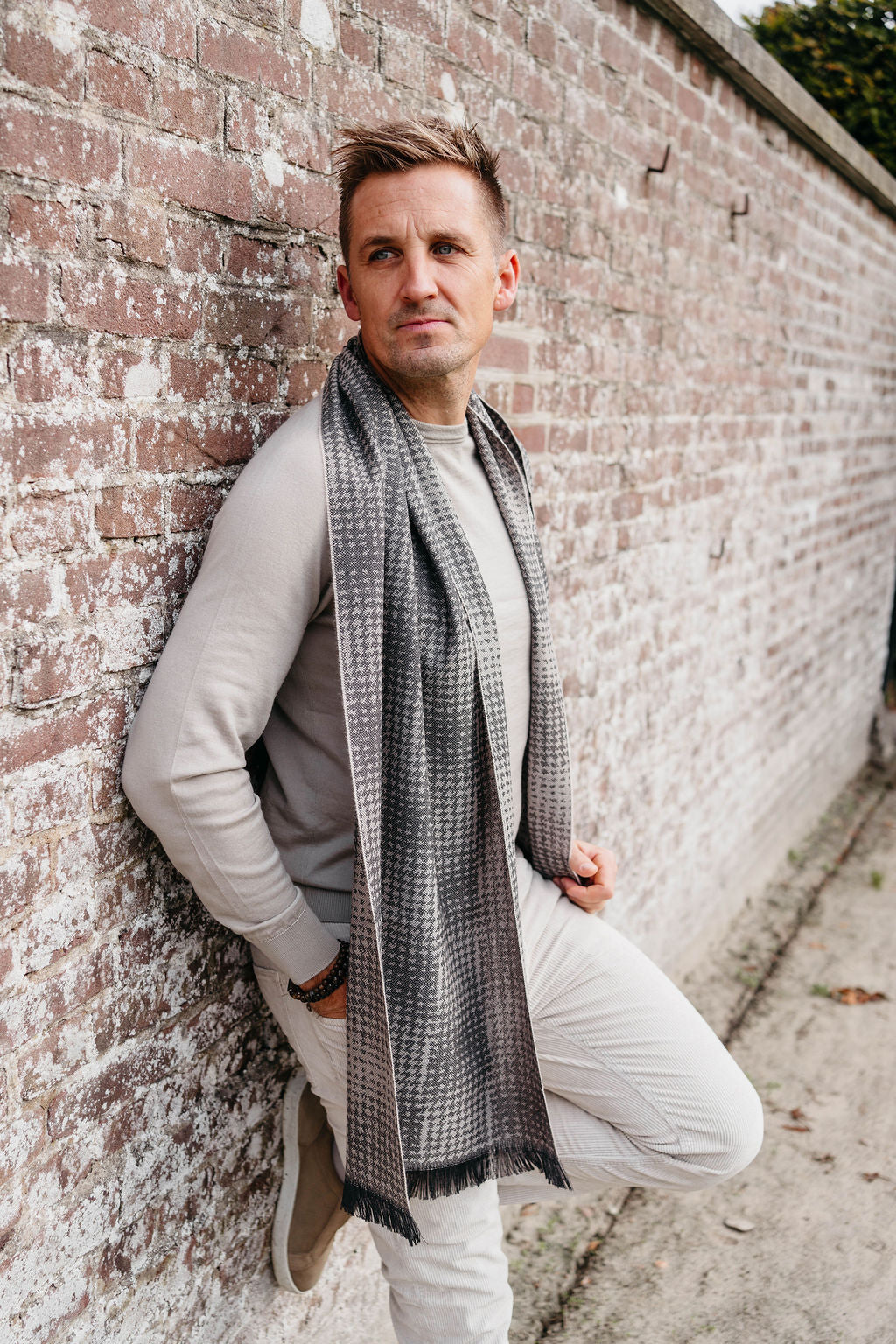 Sjaal Leonardo | Sand